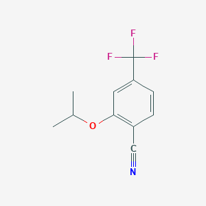 2-Isopropoxy-4-(trifluoromethyl)benzonitrile