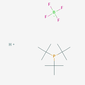 molecular formula C12H28BF4P B8285515 Tris(tert-butyl)phosphonium tetrafluoroborate 