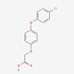4-(4-Chlorophenoxy)-phenoxy-acetic acid
