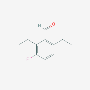 2,6-Diethyl-3-fluoro-benzaldehyde