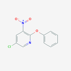 5-Chloro-3-nitro-2-phenoxy-pyridine