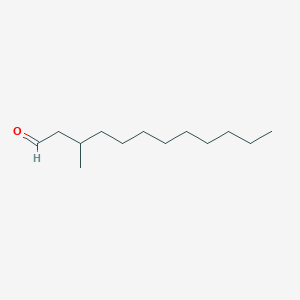 molecular formula C13H26O B082856 3-Methyldodecanal CAS No. 10522-20-0