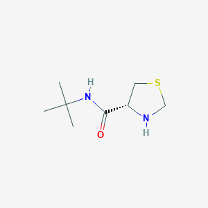 molecular formula C8H16N2OS B8285640 H-Thz-NH-tBu 