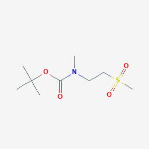 tert-butyl N-methyl-N-[2-(methylsulfonyl)ethyl]carbamate