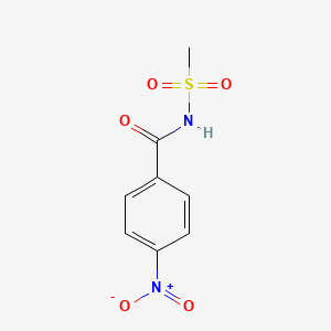 N-(4-Nitro-benzoyl)-methanesulfonamide