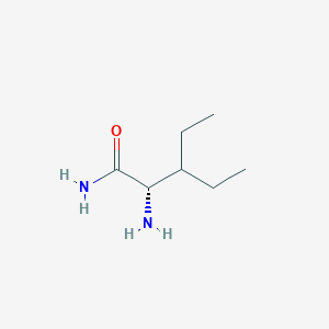 molecular formula C7H16N2O B8285992 3-ethyl-L-norvalinamide 