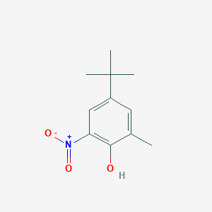 4-tert-Butyl-2-methyl-6-nitro-phenol