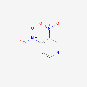 molecular formula C5H3N3O4 B082861 3,4-Dinitropyridine CAS No. 14916-69-9