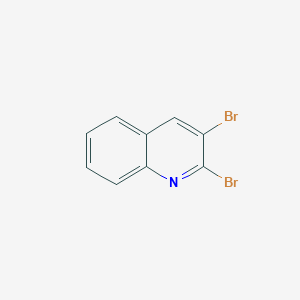 molecular formula C9H5Br2N B082864 2,3-Dibromoquinoline CAS No. 13721-00-1