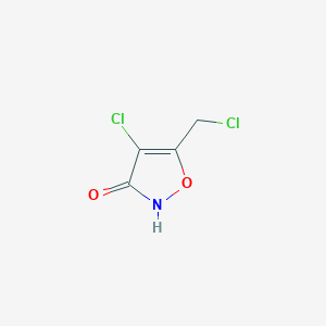 4-Chloro-5-chloromethyl-3-hydroxyisoxazole