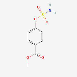 molecular formula C8H9NO5S B8286962 methyl 4-(sulfamoyloxy)benzoate 