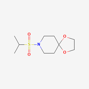 1-Isopropylsulphonyl-piperidin-4-one ethylene ketal