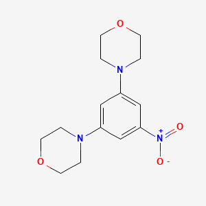 4-(3-Morpholin-4-yl-5-nitro-phenyl)morpholine