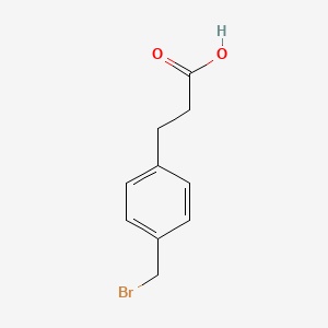 3-[4-(Bromomethyl)phenyl]propionic acid