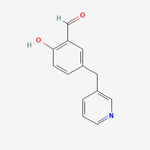 3-(3'-Formyl-4'-hydroxybenzyl)pyridine