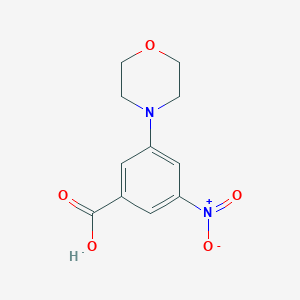 3-Morpholino-5-nitrobenzoic acid