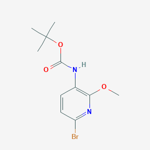 3-Boc-amino-6-bromo-2-methoxypyridine