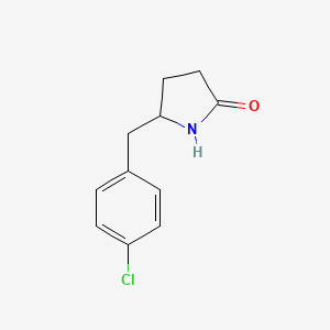5-(4-Chlorobenzyl)pyrrolidin-2-one