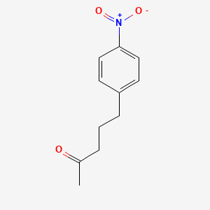 5-(4-Nitrophenyl)-2-pentanone