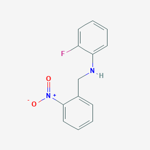 2-fluoro-N-(2-nitrobenzyl)aniline