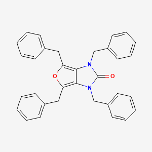 1,3,4,6-Tetrabenzylfuro[3,4-d]imidazol-2-one