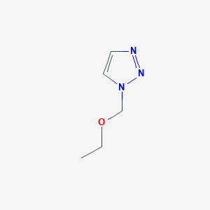 molecular formula C5H9N3O B8288214 1-Ethoxymethyl-1,2,3-triazole 