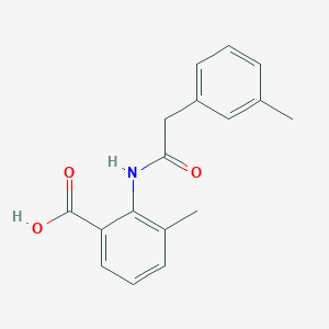 3-methyl-N[(3-methylphenyl)acetyl]anthranilic acid
