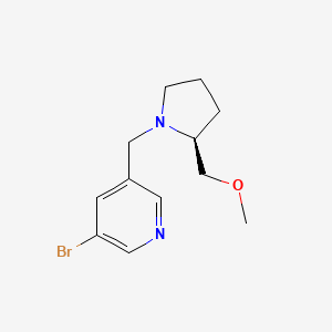 3-Bromo-5-((S)-2-methoxymethyl-pyrrolidin-1-ylmethyl)-pyridine