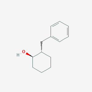 molecular formula C13H18O B8288455 (1R,2S)-2-benzylcyclohexan-1-ol 