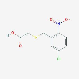 (5-Chloro-2-nitro-benzylsulfanyl)-acetic acid