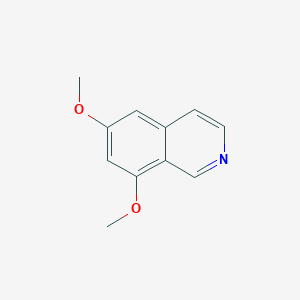 molecular formula C11H11NO2 B082887 6,8-Dimethoxyisoquinoline CAS No. 13388-78-8