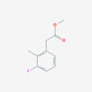 molecular formula C10H11IO2 B8288845 Methyl (3-iodo-2-methylphenyl)acetate 