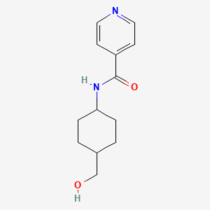 N-(4-(Hydroxymethyl)cyclohexyl)isonicotinamide