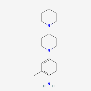 4-(1,4'-Bipiperidin-1'-yl)-2-(methyl)aniline