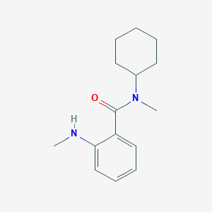 N-Cyclohexyl-N-methyl-2-methylaminobenzamide