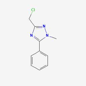 3-Chloromethyl-1-methyl-5-phenyl-1,2,4-triazole