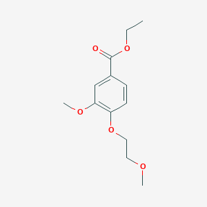 Ethyl 3-methoxy-4-(2-methoxyethoxy)benzoate
