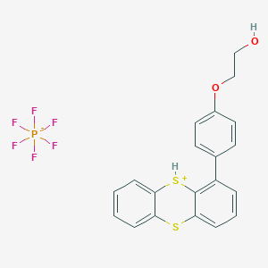 9-[4-(2-Hydroxyethoxy)-phenyl]-thianthrenium hexafluorophosphate