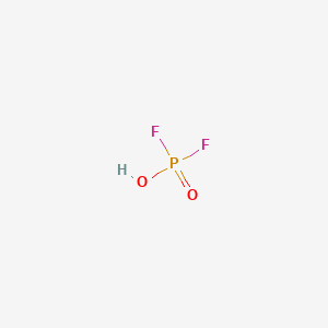 molecular formula F2HO2P B082892 Difluorophosphoric acid CAS No. 13779-41-4