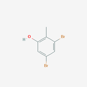 molecular formula C7H6Br2O B082894 3,5-Dibromo-2-methylphenol CAS No. 14122-00-0