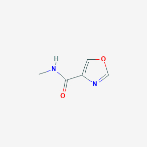 molecular formula C5H6N2O2 B8289732 N-Methyl-4-oxazolecarboxamide 
