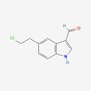 5-(2-Chloroethyl)indole-3-carboxaldehyde