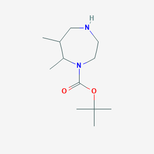 Tert-butyl 6,7-dimethyl-1,4-diazepane-1-carboxylate