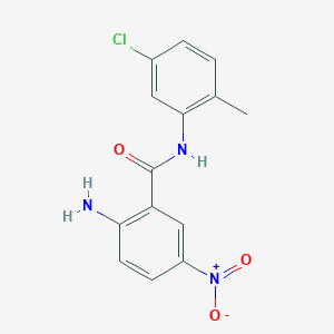 N-(2-amino-5-nitrobenzoyl)-2-methyl-5-chloroaniline