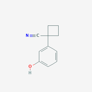 1-Cyano-1-(3-hydroxyphenyl)cyclobutane