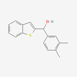 alpha-(2-Benzo[b]thienyl)-3,4-dimethylbenzyl alcohol