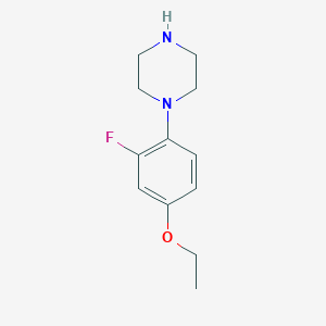 1-(4-Ethoxy-2-fluoro-phenyl)-piperazine