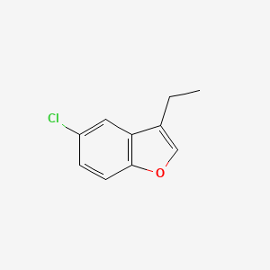 5-Chloro-3-ethyl-benzofuran