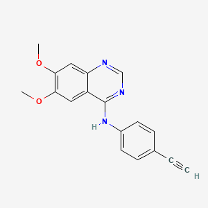 (6,7-Dimethoxyquinazolin-4-yl)-(4-ethynylphenyl)-amine