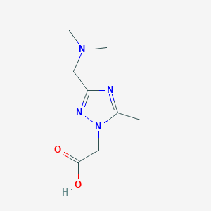 (3-Dimethylaminomethyl-5-methyl-[1,2,4]triazol-1-yl)-acetic acid